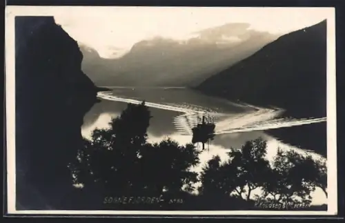 AK Sognefjorden, Dampfer im Fjord