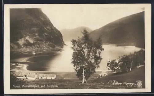 AK Fretheim, Aurlandsfjord ved Fretheim