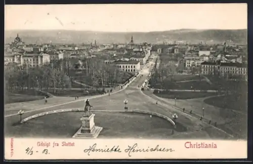 AK Christiania, Udsigt fra Slottet