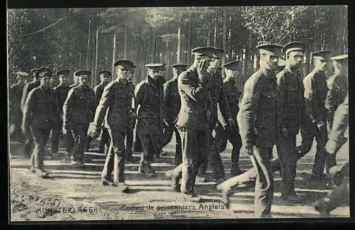 AK Munsterlager, Convoi de Prisonnier Anglais, Kriegsgefangene