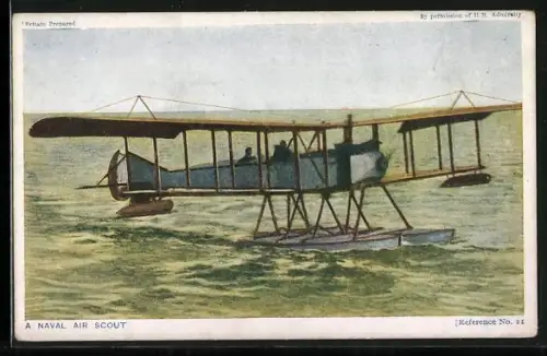 AK A Naval Air Scout, Wasserflugzeug startet zur Aufklärung