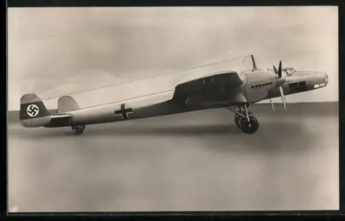 AK Dornier Do 17, Bommenwerper van de Duitsch Luchtmacht, deutsches Kampfflugzueg