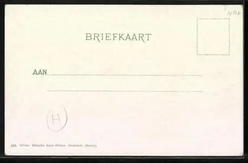 AK `s Gravenhage, Weimarstraat, Strassenpartie mit Bahnübergang