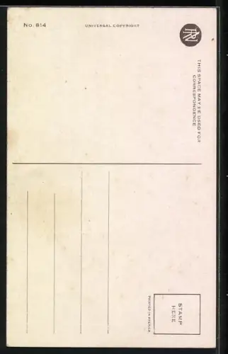 AK The Stage of Life, Paar in einer Loge