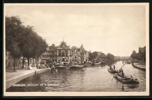 AK Haarlem, Gezicht op`t spaarne