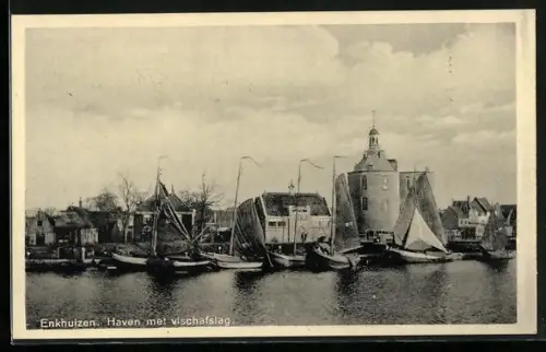 AK Enkhuizen, Haven met vischafslag