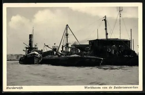 AK Harderwijk, Werkhaven van de Zuiderzeewerken