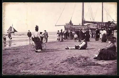 AK Scheveningen, Strandgezicht