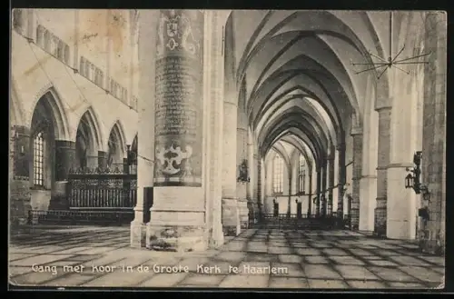 AK Haarlem, Groote Kerk, Gang met Koor