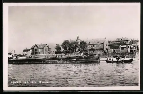 AK Lobith-Tolkamer, Gezicht op Lobith-Tolkamer