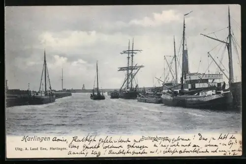 AK Harlingen, Buitenhaven, Gezicht