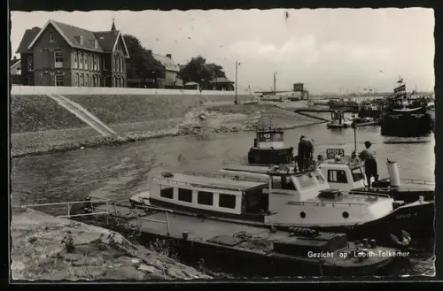 AK Lobith-Tolkamer, Gezicht op Lobith-Tolkamer