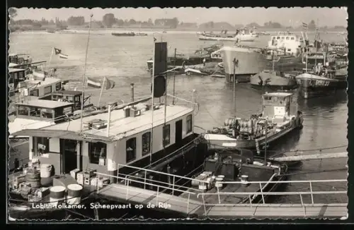AK Lobith-Tolkamer, Scheepvaart op de Rijn