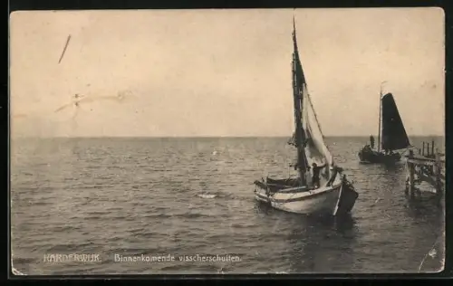 AK Harderwijk, Binnenkomende visscherschuiten