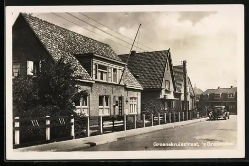 AK `s Gravendeel, Groenekruisstraat, Strassenpartie