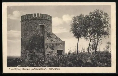 AK Herwijnen, Overblijfsel Kasteel Wadenstein