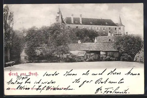 AK Dross, Blick auf das Schloss