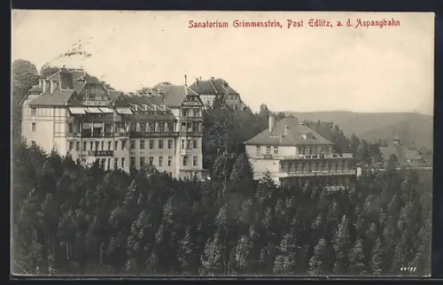 AK Edlitz a. d. Aspangbahn, Sanatorium Grimmenstein