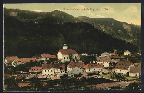 AK Göstling a. d. Ibbs, Die Kirche im Ortskern