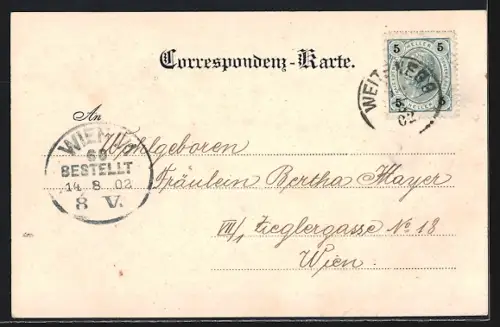 AK Weiten /N.-Oe., Eitenthal, Ortsansicht mit Brücke und Talblick