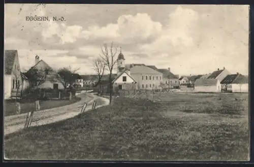 AK Eggern /N.-Ö., Partie am Ortsrand