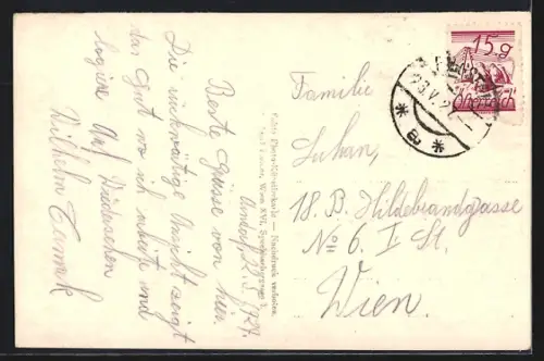 AK Pöggstall /N. Öst., Arndorf, Felder und Waldgebiet um den Ort