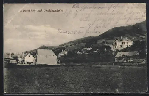 AK Altenberg bei Greifenstein, Partie am Ortsrand