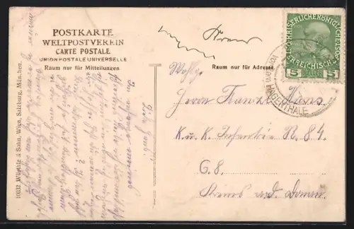 AK Altenberg bei Greifenstein, Partie am Ortsrand