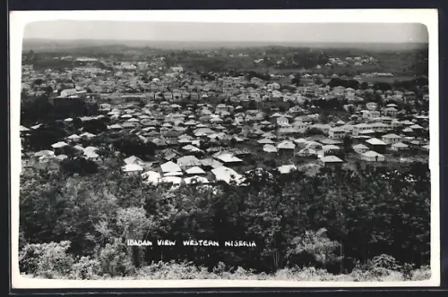 AK Ibadan, View over the town