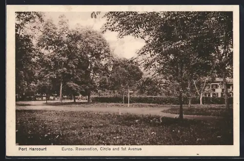 AK Port Harcourt, Europ. Reservation, Circle and 1st Avenue