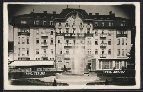 AK Trenc. Teplice, Hotel Grand