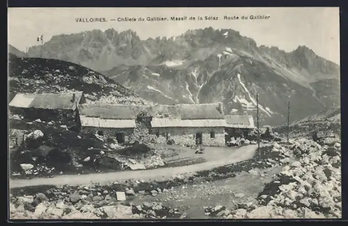 AK Valloires, Châlets du Galibier, Massif de la Sétaz, Route du Galibier