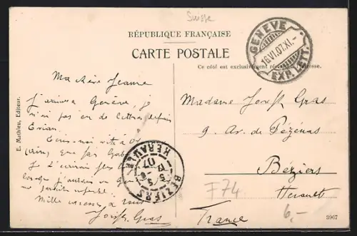 AK Nernier, Hôtel Beau-Rivage