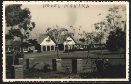 Foto-AK Kolwezi, Hotel Manika