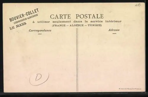 AK Paris, Le Marchand de glaces, Händler