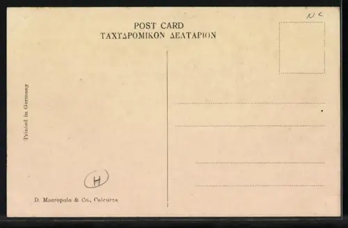 AK Sweetmeat Seller, Indischer Händler mit Waage