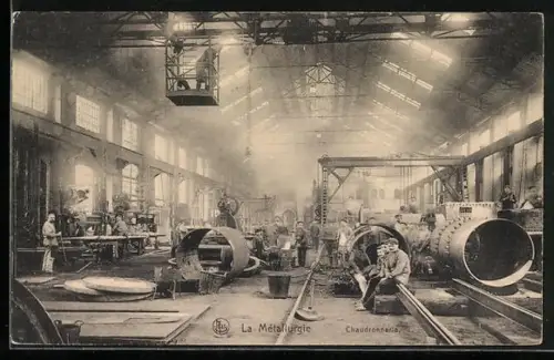 AK La Métallurgie, Chaudronnerie, Schornsteinfertigungshalle