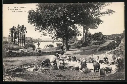 AK Douarnenez, Lavoir Breton aux Pomarc`hs
