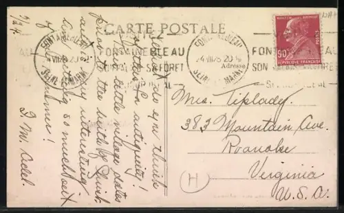 AK Moret-sur-Loing, Le Pont et les laveuses