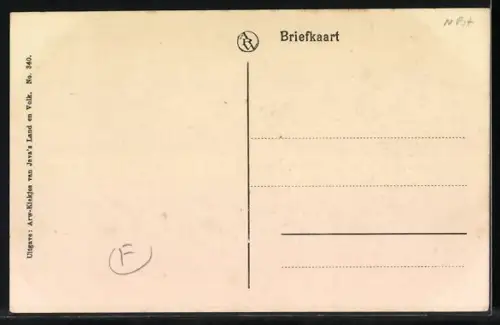 AK Djocia, Washerman, Wäscher, Java