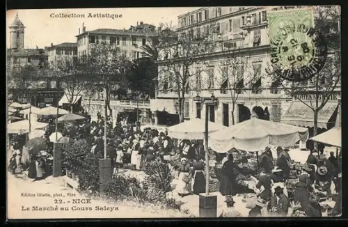 AK Nice, le Marché au Cours Saleva