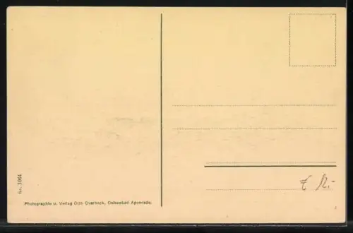 AK Apenrade, Wächterplatz mit Gebäudeansicht