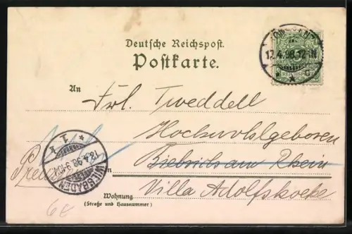 Künstler-AK Karl Mutter: Konstanz, Teilansicht und Rheintorturm