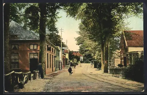 AK Nijmegen, Strasse im Sonnenschein