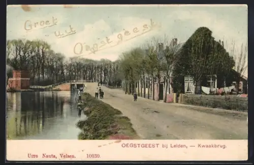 AK Oegstgeest bij Leiden, Kwaakbrug