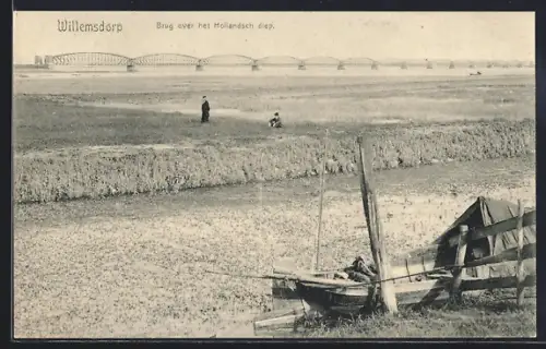AK Willemsdorp, Brug over het Hollandsch diep