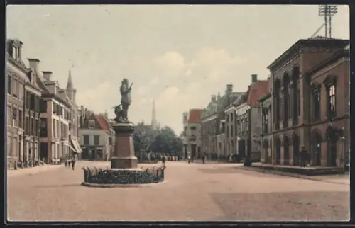 AK Leeuwarden, Hofplein met Us Heit