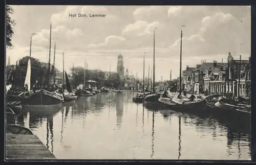 AK Lemmer, Het Dok, Am Hafen