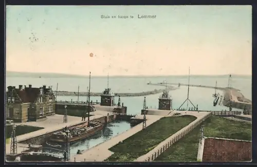 AK Lemmer, Sluis en haven