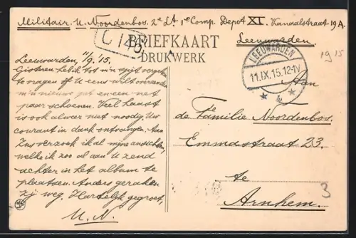 AK Leeuwarden, Kazerne